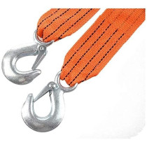 Professional Heavy Duty Self-Rescue Car Tow Rope Strap Belt Nylon Strong Hook Towing Cable Trailer 3M