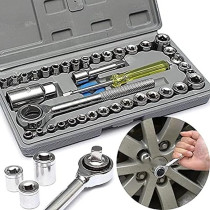 Aiwa 40-Piece Socket Wrench Set, Aiwa-34