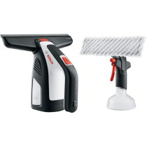 Bosch 0.600.8B7.200 Glassvac Cordless Window Vac Solo Plus Window Vac + 266 Mm Blade Head And Spray Applicator With Microfibre Cloth