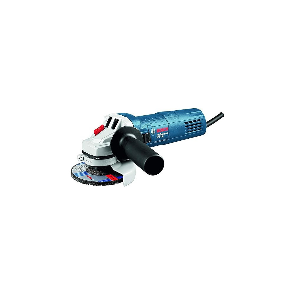 Bosch Professional Angle Grinder, Blue, 750-115 Mm, Gws 750-115