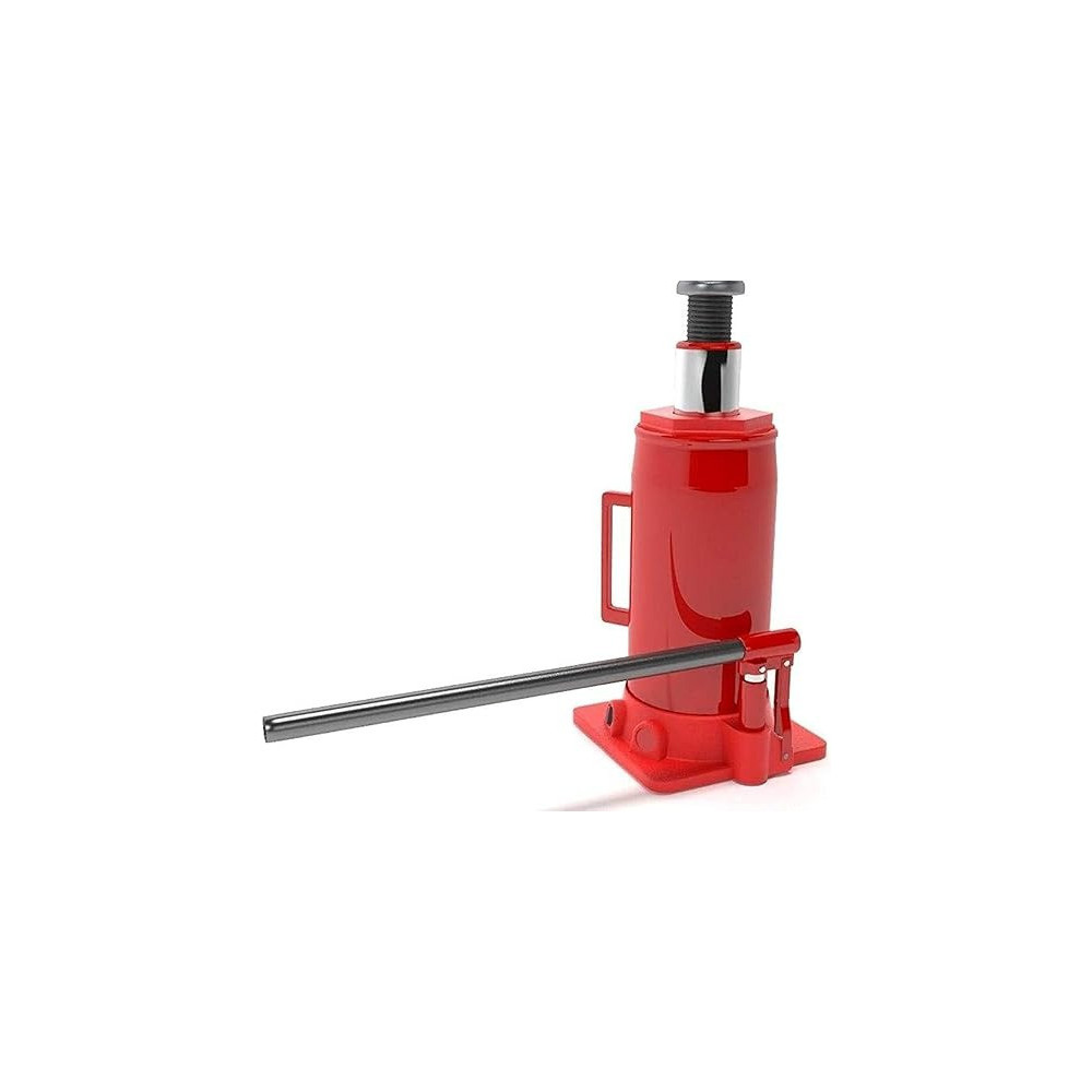 Hydraulic Bottle Jack 10 Ton, Red