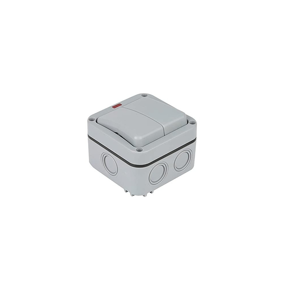 Switches - Wall Switch Outdoor Waterproof Dust-Proof Wall Switch Socket For Garden (11Ag201028-2)