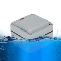 Switches - Wall Switch Outdoor Waterproof Dust-Proof Wall Switch Socket For Garden (11Ag201028-2)
