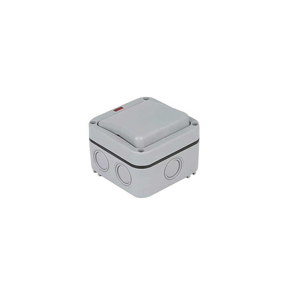 Switches - Wall Switch Outdoor Waterproof Dust-Proof Wall Switch Socket For Garden (11Ag201028-1)