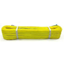 Abbasali 2 Ply Polyester Webbing Sling Yellow 75Mm 3Ton (4Meter)
