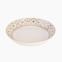 Homesmiths Ramadan Rosa Al Andalus Soup Plate, 20 Cm, Multicolour