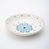 Homesmiths Ramadan Rosa Nogoum Soup Plate 20 Cm, Multicolour