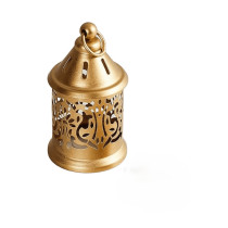 Homesmiths Tealight Holder, Gold Colour Elegant Home Decor For Eid, Ramadan, Weddings, Living Room, Indoor And Outdoor Decorations, Perfect Gift Idea