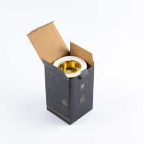 Otantik Asalah Incense Burner, Olive And Gold Ceramic, Elegant Aromatherapy Holder For Home Decor, Living Room, Bedroom And Ramadan, Decorative Incense Stand