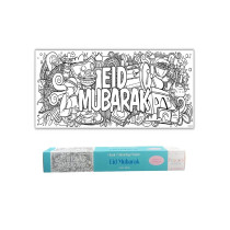 Peacock Supplies Homesmiths Eid Giant Colouring Poster Banner, For Occassions Like Ramadan