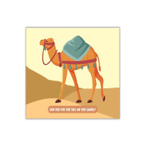 Peacock Supplies Pin The Poster Game - Camel, For Occassions Like Ramadan