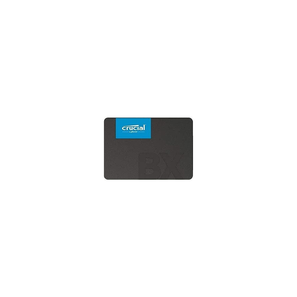 Crucial BX500 SSD 500GB 3D NAND SATA Internal Solid State Drive 2.5 inch Black/Blue- CT500BX500SSD1