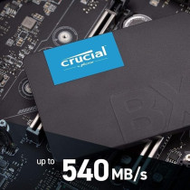 Crucial BX500 SSD 500GB 3D NAND SATA Internal Solid State Drive 2.5 inch Black/Blue- CT500BX500SSD1