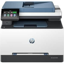 HP Color LaserJet Pro MFP 3303sdw - Print, Copy, Scan Wireless, Two-Sided Printing, 250-Sheet Input Tray; Print Speed up To 25 ppm (Black) and 25 ppm (Color) - Blue 499M6A