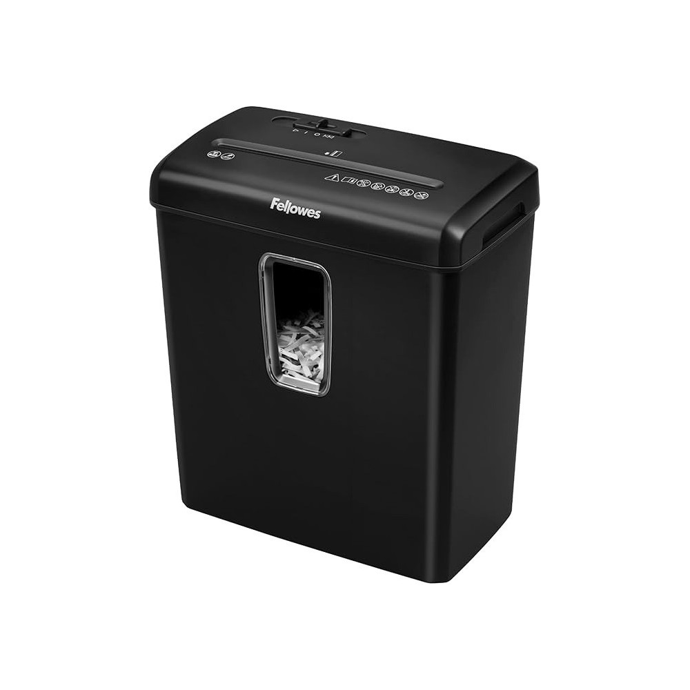 Fellowes Powershred P-30C 6-Sheet Cross-Cut Deskside Paper Shredder