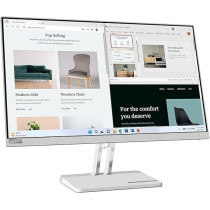 Lenovo L27E-40 27 Inch VA FullHD 100Hz Anti-glare Monitor With HDMI, VGA, AMD FreeSync,Tilt Stand-Cloud Grey