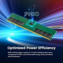 Transcend JM4800ALG8G JetRam DDR5 8GB UDIMM 4800 Mhz 1Rx16 1Gx16 CL40 1.1V