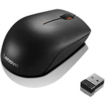 Lenovo 300 Wireless Compact Mouse, Black