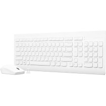 Lenovo 510 Wireless Combo Keyboard and Mouse, White, EN-AR