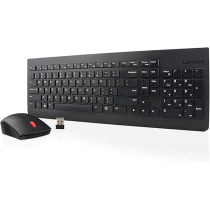 Lenovo 510 Wireless Combo Keyboard With Mouse Combo, GX30N81779, Black