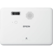 Epson CO-W01 WXGA Projector, 3LCD Technology, 3,000 Lumen Brightness, 378Inches Screen Size, White, Compact