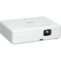 Epson CO-W01 WXGA Projector, 3LCD Technology, 3,000 Lumen Brightness, 378Inches Screen Size, White, Compact