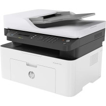 HP Laser MFP 137fnw Printer - Print, Copy, Scan, Fax - Black And White, Printer For Small Medium Business [4ZB84A]