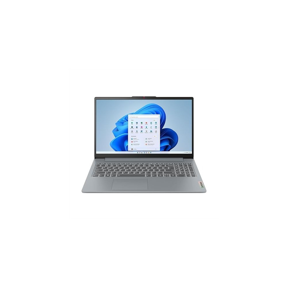 Lenovo IdeaPad Slim 3 15IAH8 laptop, 15.6inch FHD IPS, Intel i5-12450H, 8GB RAM, 512GB SSD, Integrated Intel UHD Graphics, Eng-Arabic KB, Win11, Arctic Grey [83ER001LAX]