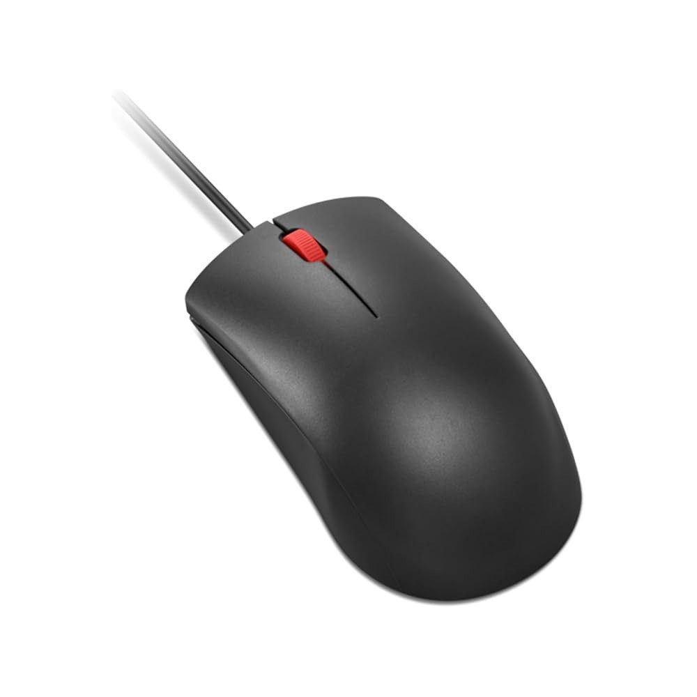 Lenovo 120 Wired Mouse, Black (MS-370OU)