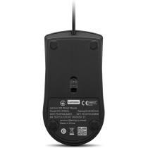 Lenovo 120 Wired Mouse, Black (MS-370OU)