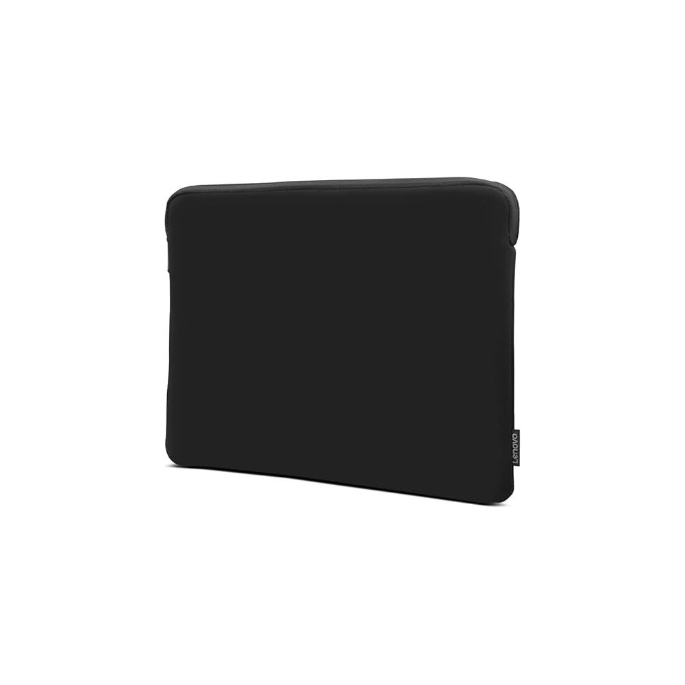 Lenovo Basic Sleeve, Fits 14-Inch Laptop, Water-Repellent, Soft Fleece Lining, Zippered Top Opening, GX41K07561, Black