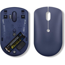 Lenovo 540 USB-C 2.4 GHz Adjustable 2400 DPI Wireless Compact Mouse, Abyss Blue