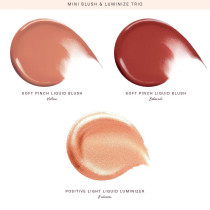 Rare Beauty Mini Blush And Luminize Trio Set