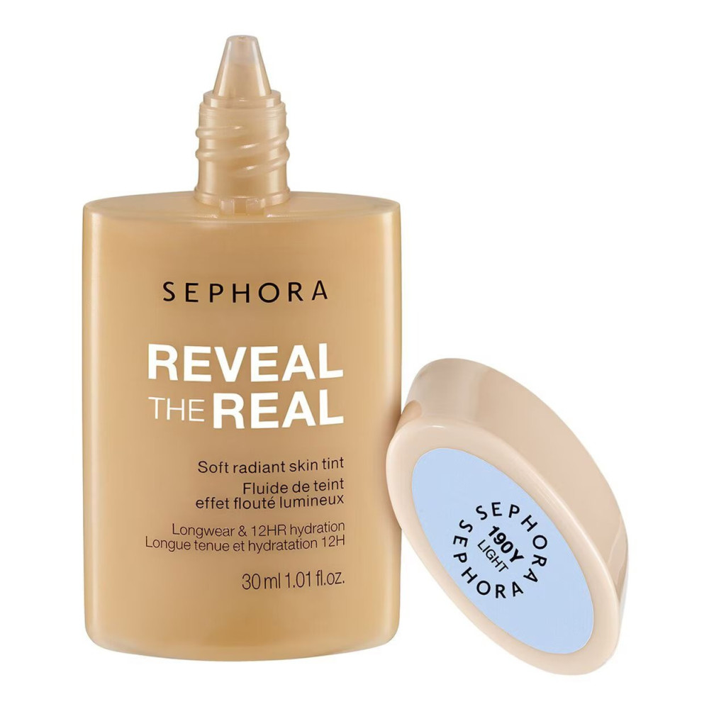 Sephora Collection Reveal The Real, Soft Radiant Skin Tint, 190Y Light (30Ml)