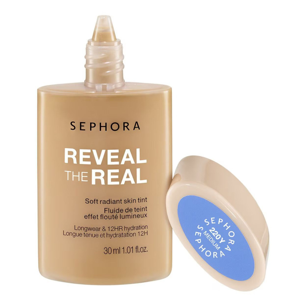 Sephora Collection Reveal The Real, Soft Radiant Skin Tint, 220Y Medium (30Ml)