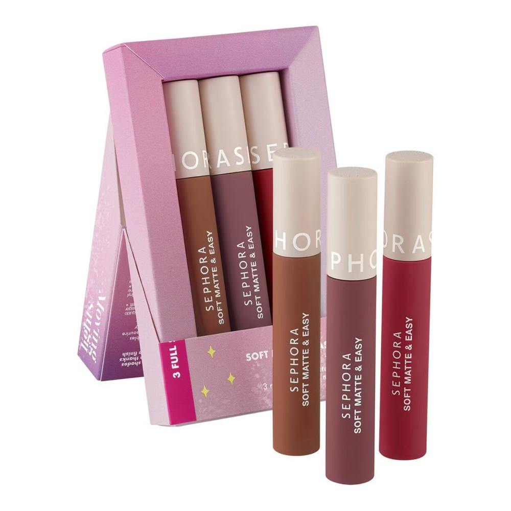 Sephora Collection Moving Lights Soft Matte And Easy Set, 3Pc