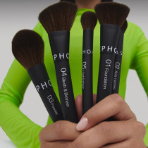 Sephora Collection The Face Brush Set, Mistake-Proof Brush Essentials, 5Pc