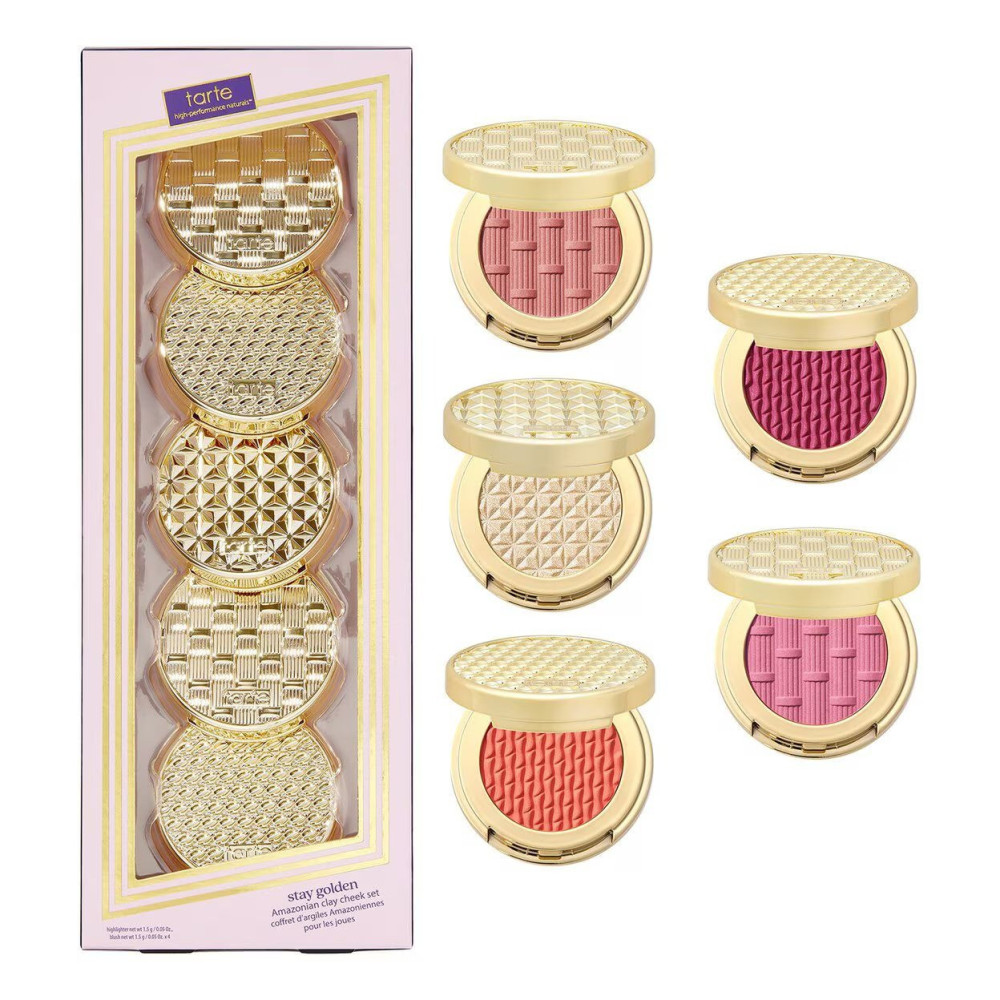 Tarte Stay Golden Amazonian Clay Cheek Set