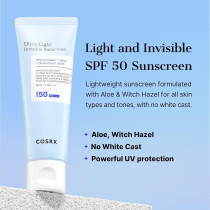 Cosrx Ultra Light Invisible Sunscreen, 50Ml