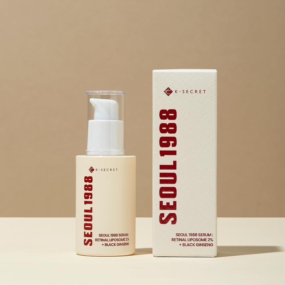 Ksecret Seoul 1988 Serum : Retinal Liposome 2% Plus Black Ginseng, 30Ml