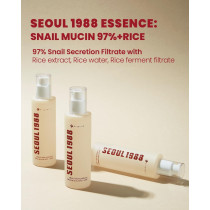 Ksecret Seoul 1988 Essence Snail Mucin 97% Plus Rice, 100Ml