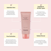 Miguhara Rose Collagen Wrapping Peel Off Mask Pack 60Ml
