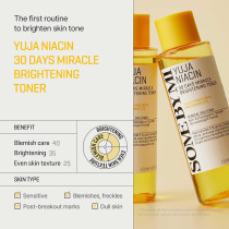Somebymi Yuja Niacin 30 Days Miracle Brightening Toner 150Ml