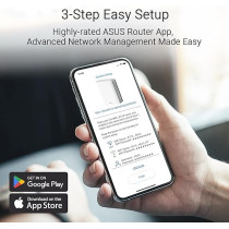 Asus Zenwifi BT10 Tri-Band Wifi 7 Mesh Router 18 Gbps, Coverage Up To 6000 Sq. Ft., Dual 10G Ports, Ssids For Iot, Vpn And Parental Controls, Smart Aimesh - White