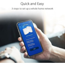 Asus Zenwifi Whole-Home Dual-Band Mesh Wifi 6 System XD6 White - 1 Pack, Coverage Up To 2,700 Sq.Ft & 4+ Rooms, 5400Mbps, Aimesh, Lifetime Free Internet Security, Parental Control, Easy Setup