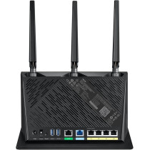 Asus RT-AX86U (Ax5700) Dual Band Wifi 6 Extendable Gaming Router, 2.5G Port, Mobile Game Mode, Port Forwarding, Subscription-Free Network Security, Instant Guard, Vpn, Aimesh Compatible