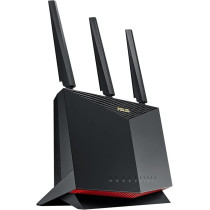 Asus RT-AX86U (Ax5700) Dual Band Wifi 6 Extendable Gaming Router, 2.5G Port, Mobile Game Mode, Port Forwarding, Subscription-Free Network Security, Instant Guard, Vpn, Aimesh Compatible