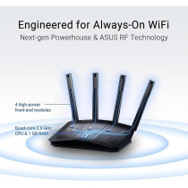 Asus RT-BE58U Dual-Band Wifi 7 Router, 2.0 Ghz Quad-Core Processor, High-Speed Wireless Router, Black