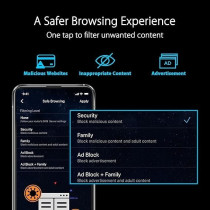 Asus RT-AX86U Pro (AX5700) Dual Band Wifi 6 Extendable Gaming Router, 2.5G Port, Gaming Port, Mobile Game Mode, Port Forwarding, Subscription-Free Network Security, Vpn, Aimesh Compatible