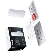 Asus RP-AX58 AX3000 Dual Band Wifi 6 (802.11Ax) Range Extender, Aimesh Extender For Seamless Mesh Wifi, Works With Any Wifi Router, White